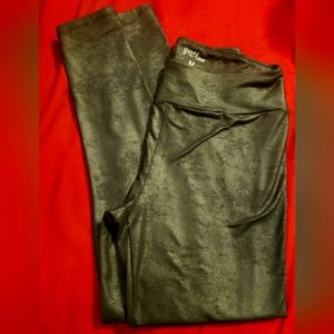 Grace and Lace faux leather leggings Medium